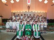7月4~16日溫州教區總堂區舉行暑期青少年教理學習班