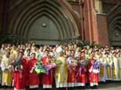 溫州教區四位執事在上海晉鐸